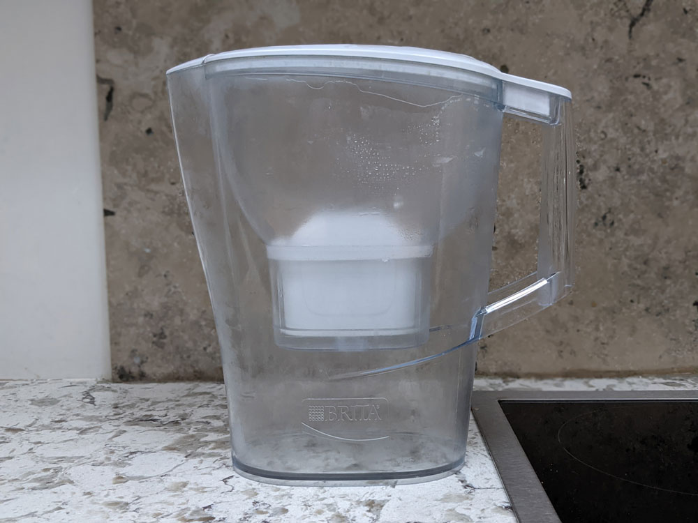 Brita Filter, because let's be real, you don't want all that London limescale in your bladder.